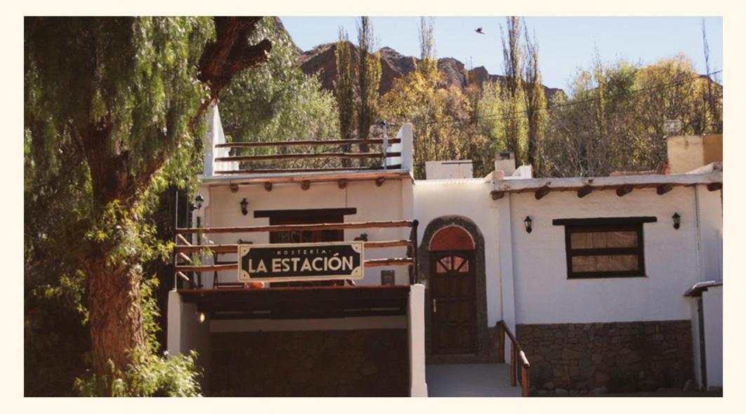 Hosteria La Estacion 蒂尔卡拉 外观 照片